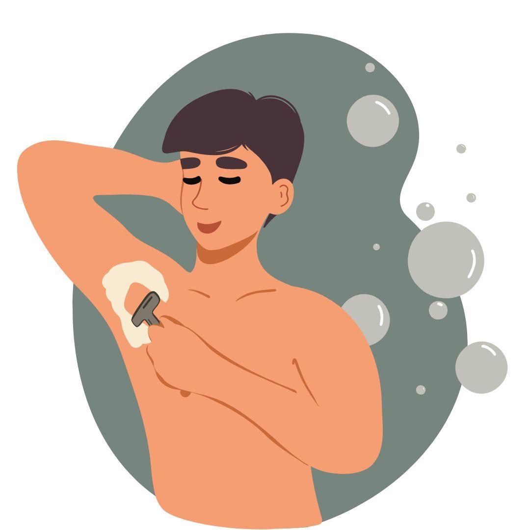 Afeitarse las Axilas con la Afeitadora My Balls 4.0: Suave, Precisa y Eficiente - My Balls Perú 