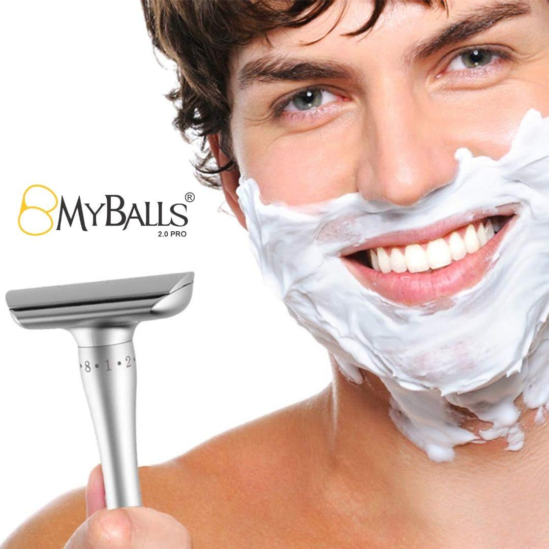 Afeitadora Clásica My Balls 2.0 Pro® + Base de soporte