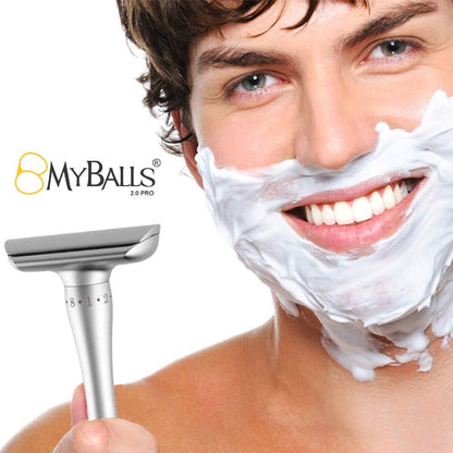 Afeitadora Clásica My Balls 2.0 Pro® + Base de soporte