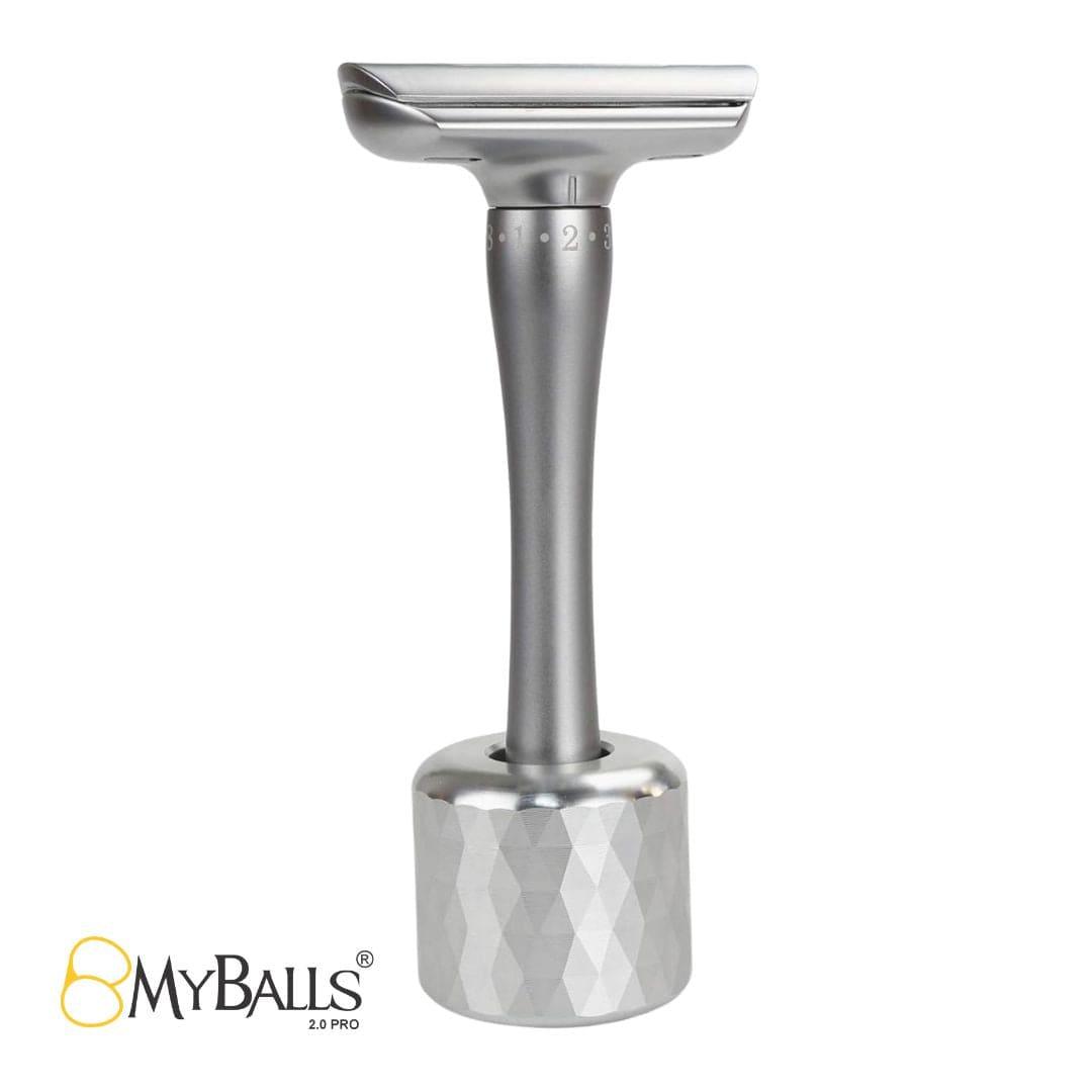 Afeitadora Clásica My Balls 2.0 Pro® + Base de soporte